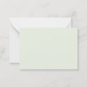 Penser à vos cartes de notes (Dos)