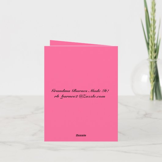 Penser à vos cartes de notes (Dos)