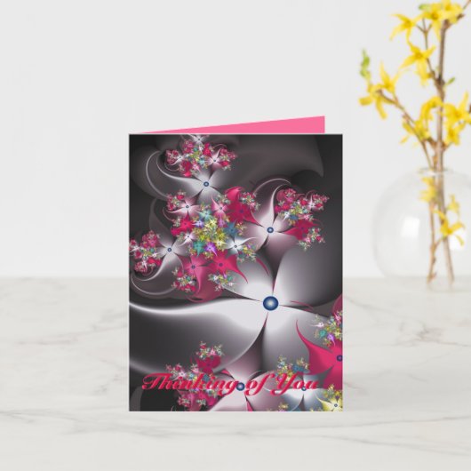 Penser à vos cartes de notes (Fleur jaune)