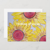 Penser à votre carte (Devant / Derrière)