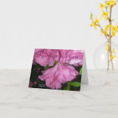 Penser à votre carte (Fleur jaune)