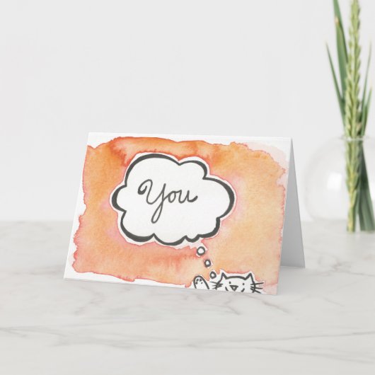 Penser à votre carte (Devant)