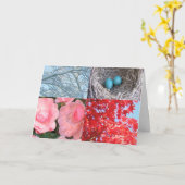 Penser à votre carte (Fleur jaune)