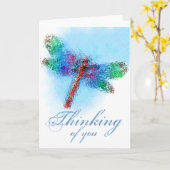 Penser à votre carte (Fleur jaune)