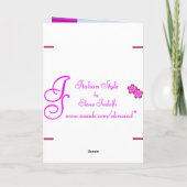 Penser à votre carte (Dos)