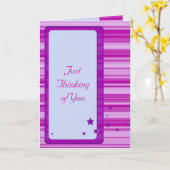 Penser à votre carte (Fleur jaune)