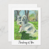 Penser à votre carte (Devant / Derrière)