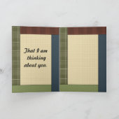 Penser à votre carte (Intérieur)