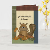 Penser à votre carte (Fleur jaune)