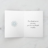 Penser à votre carte avec des scènes de mer (Intérieur)