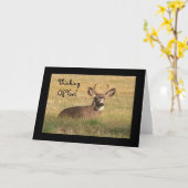 Penser À Votre Carte Buck (Fleur jaune)