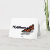 Penser à votre carte de chute d'eau de chute (Dos)