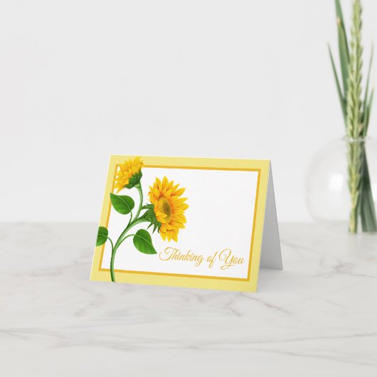 Penser à votre carte de note (Devant)