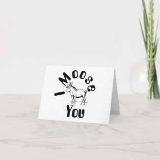 Penser à votre carte de note : Moose You