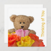 Penser À Votre Carte De Voeux (Devant / Derrière)