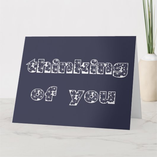 Penser à votre carte de voeux (Devant)