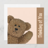 Penser À Votre Carte De Voeux (Devant / Derrière)