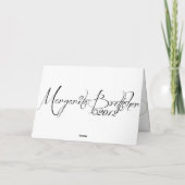 Penser À Votre Carte De Voeux (Dos)