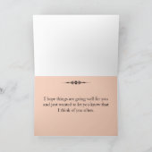 Penser à votre carte de voeux (Intérieur)