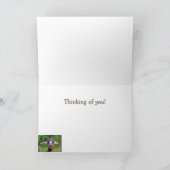 Penser à votre carte de voeux de chèvre (Intérieur)