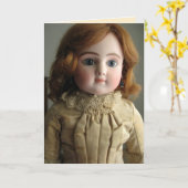 Penser à votre carte de voeux - Personnalisable (Fleur jaune)