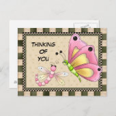 Penser à votre carte postale (Devant / Derrière)