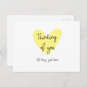 Penser À Votre Carte Postale (Devant / Derrière)