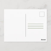 Penser à votre carte postale (Dos)