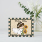 Penser À Votre Carte Postale Angel (Debout devant)