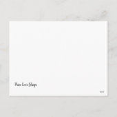 Penser à votre carte postale de vacances (Dos)