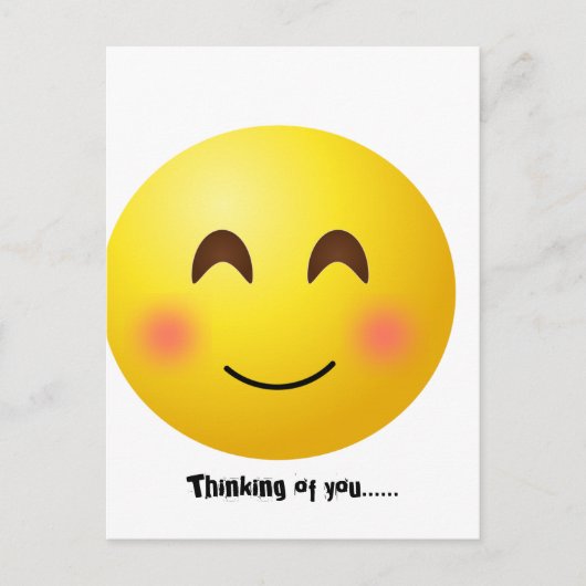 Penser à votre carte postale de vacances (Devant)