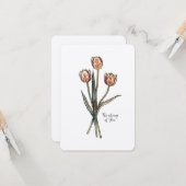 Penser à votre carte (Recyclé) (Devant/Arrière en situation)