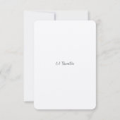 Penser à votre carte (Recyclé) (Dos)