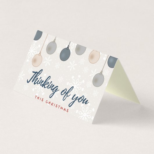 Penser À Vous 25 Cartes De Noël (Front)