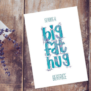 Penser à vous Big Hugs Card