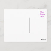 Penser à vous Bloodhound Chig Greeting Carte posta (Dos)