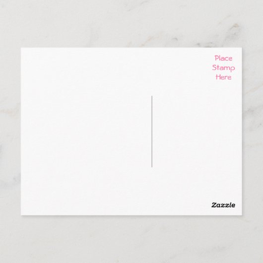 Penser à vous Carlin Chien Chien Pot carte postale (Dos)