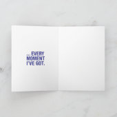 Penser à vous - Carte de voeux (Intérieur)