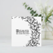 Penser à vous Carte de voeux Inspirationnelle (Debout devant)