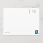Penser à vous Carte postale Owl (Dos)