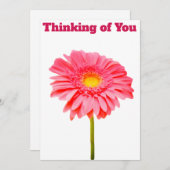 Penser à vous Carte pour notes (Devant / Derrière)