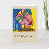 Penser à vous Carte pour notes (Devant)