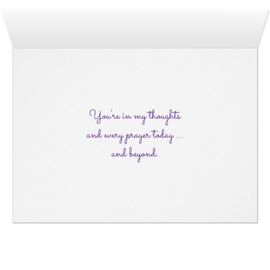 penser à vous dewdrop sur la feuille (Intérieur Horizontal (Bas))