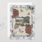 Penser à vous Dire la carte de voeux (Devant / Derrière)