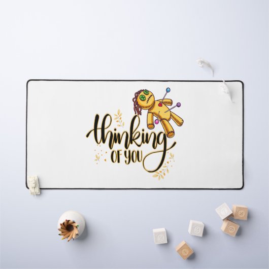 Penser à vous drôle Halloween Poupée vaudou (Tableau pour enfants)