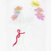 Penser à vous - Envoyer une carte de bouquet