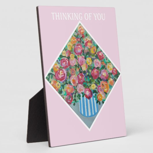 Penser à vous fleurs Plaque de Tabletop avec Eau (Côté)