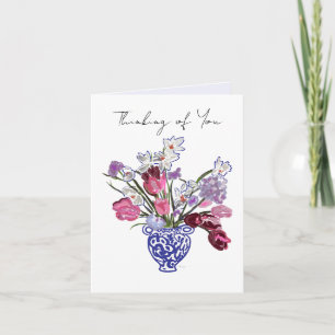 Penser à vous Floral Rose Art original Floral