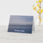 Penser à vous - manque de votre carte (Fleur jaune)