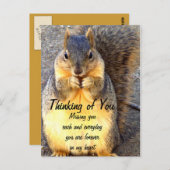 Penser à vous, Miss You_ Carte postale (Devant / Derrière)